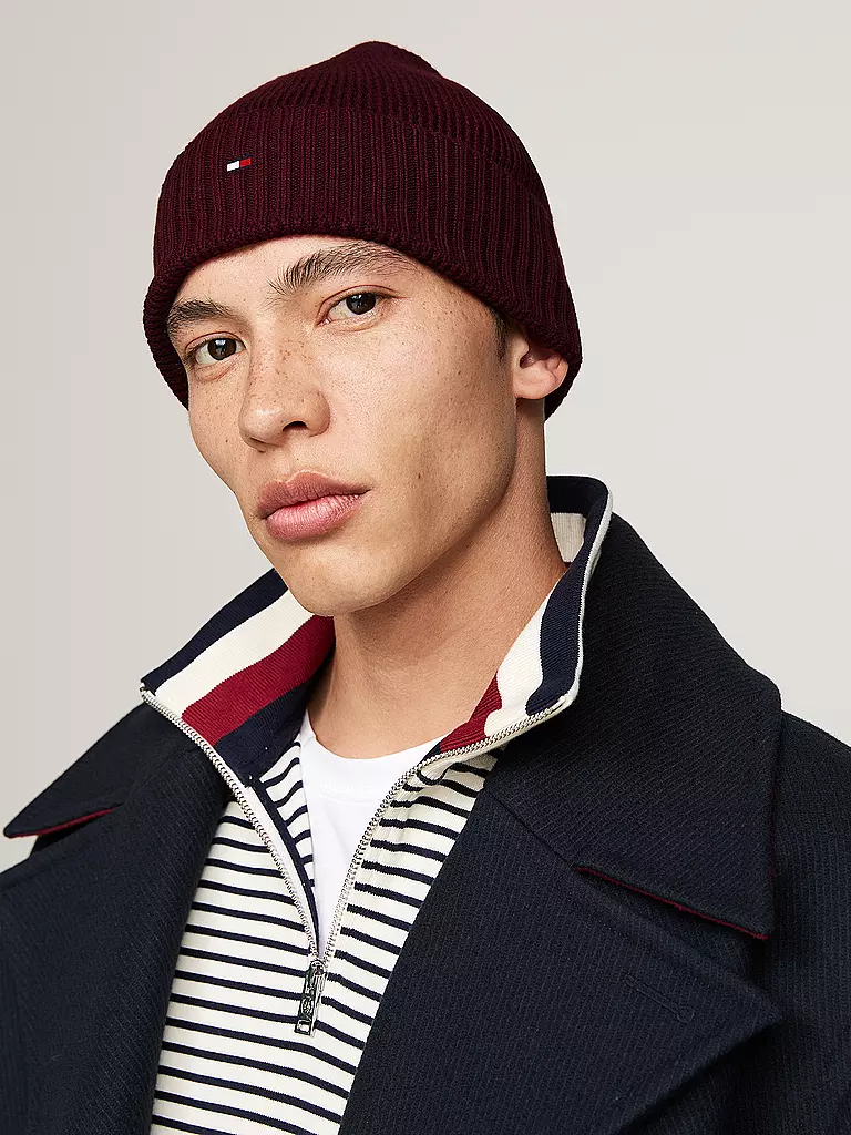 TOMMY HILFIGER | Gorro - Gorra | Rojo oscuro