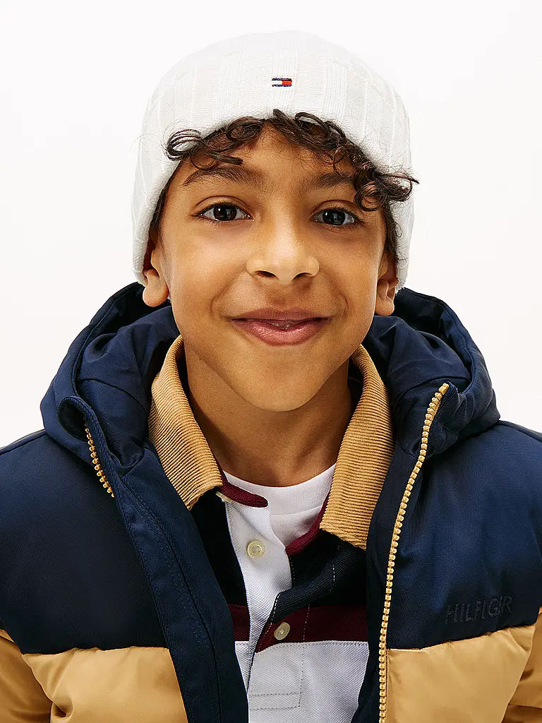 TOMMY HILFIGER | Gorro - Gorro para niños | Blanco