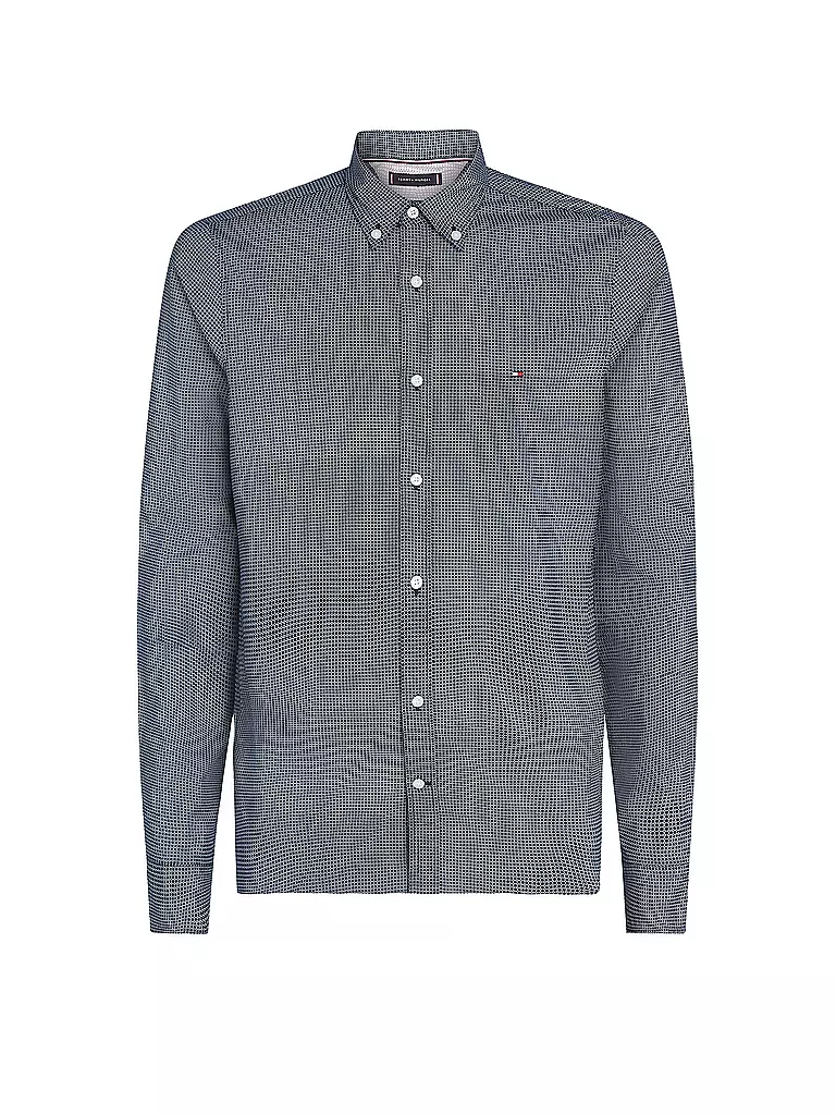 TOMMY HILFIGER | Hemd Regular Fit  | Azul