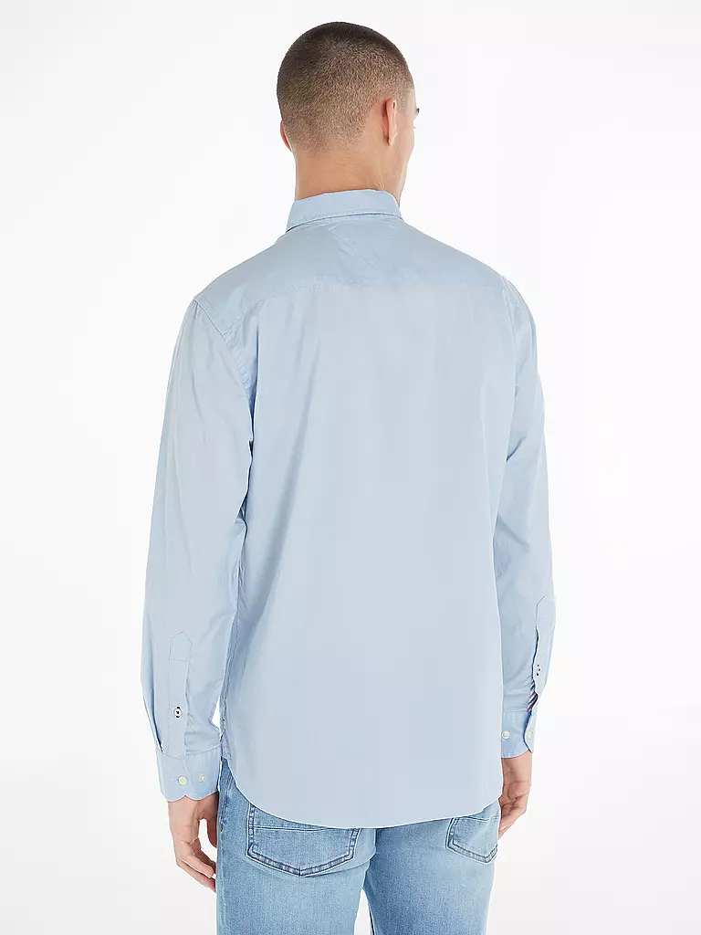 TOMMY HILFIGER | Hemd Regular Fit  | Azul claro