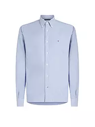 TOMMY HILFIGER | Hemd Regular Fit DOBBY | Azul claro