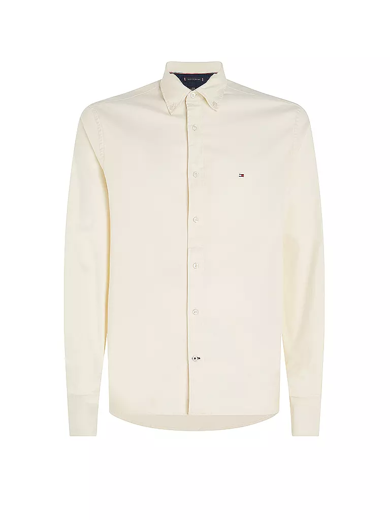 TOMMY HILFIGER | Hemd Regular Fit | Blanco
