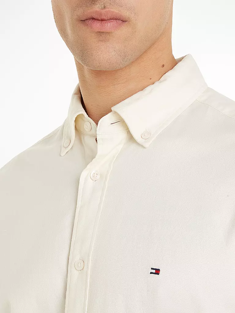 TOMMY HILFIGER | Hemd Regular Fit | Blanco
