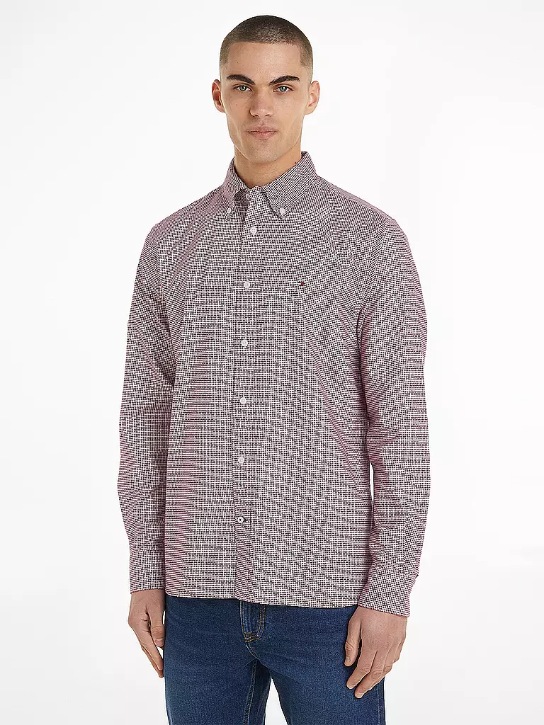 TOMMY HILFIGER | Hemd | Rojo