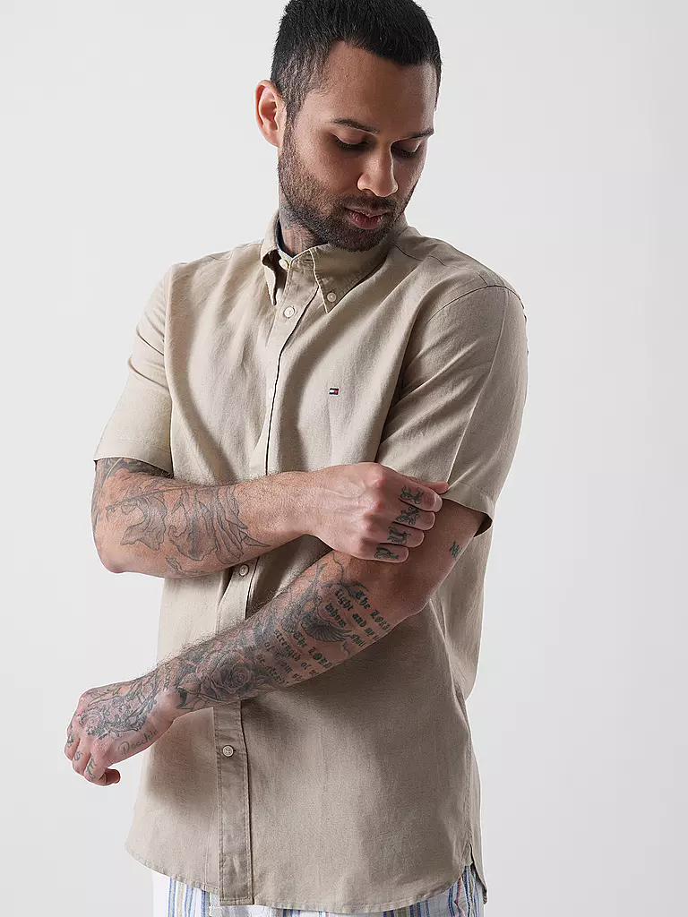 TOMMY HILFIGER | Hemd | Beige