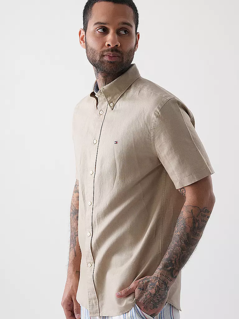 TOMMY HILFIGER | Hemd | Beige