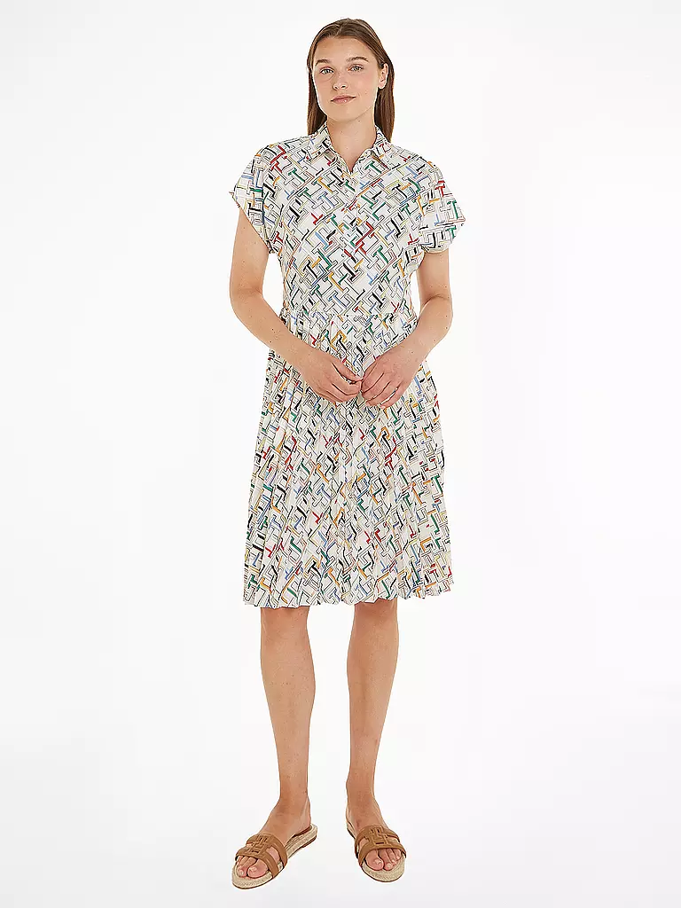 TOMMY HILFIGER | Hemdblusenkleid | Blanco