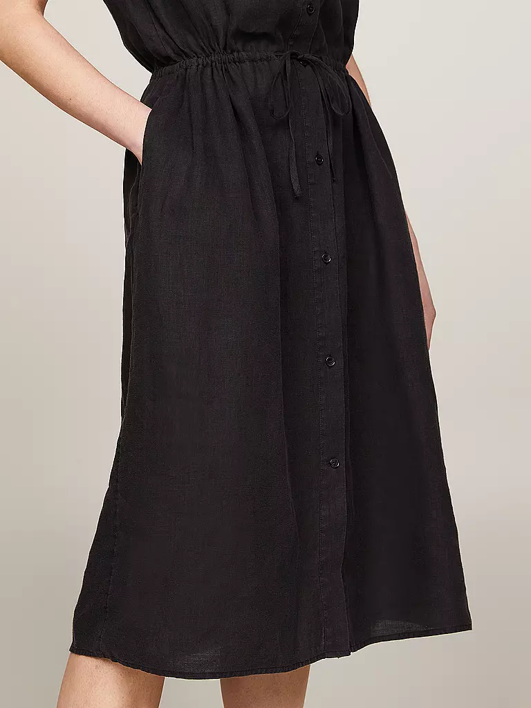 TOMMY HILFIGER | Hemdblusenkleid | Negro