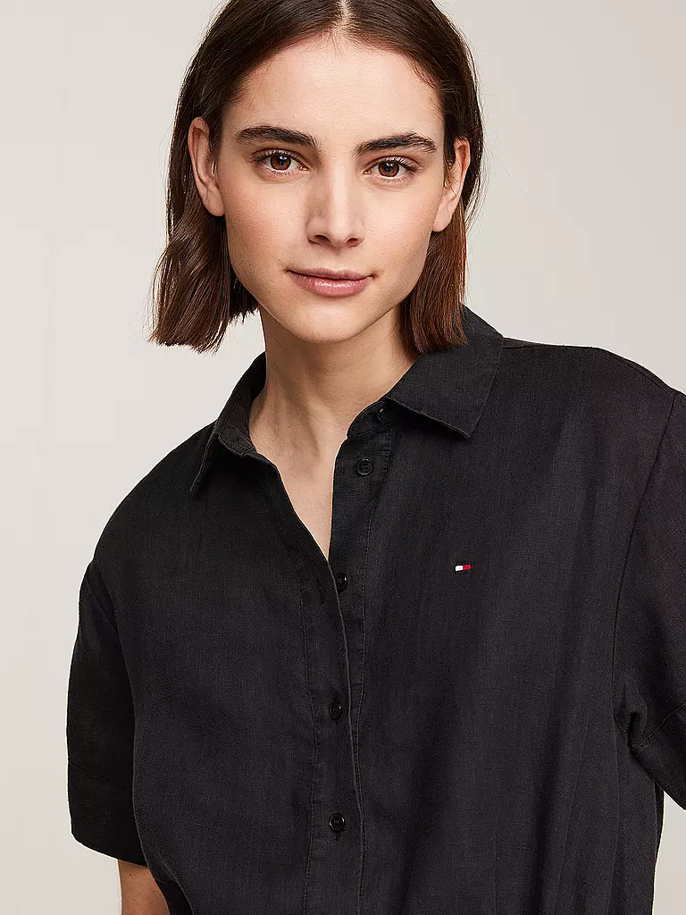 TOMMY HILFIGER | Hemdblusenkleid | Negro