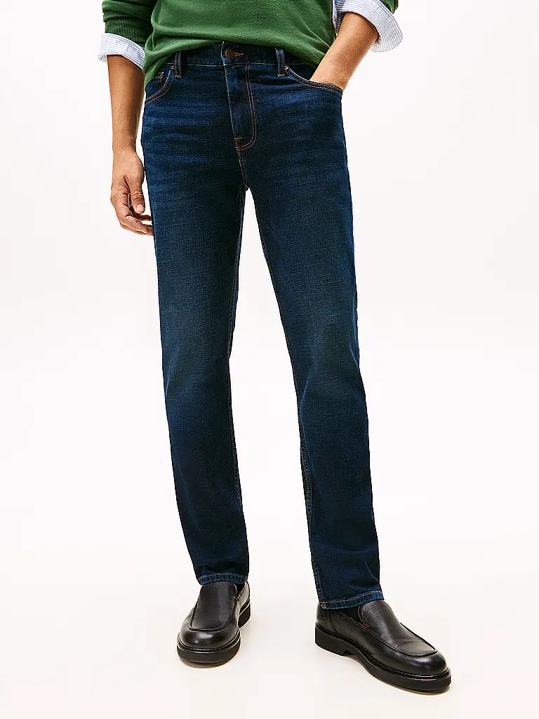 TOMMY HILFIGER | Jeans de corte recto | Azul