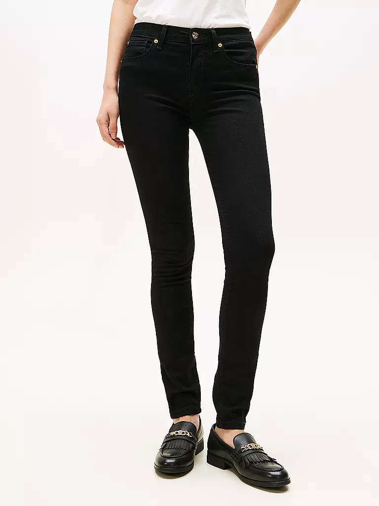 TOMMY HILFIGER | Jeans Skinny Fit | Negro