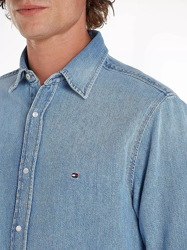 TOMMY HILFIGER | Jeanshemd  | Azul claro