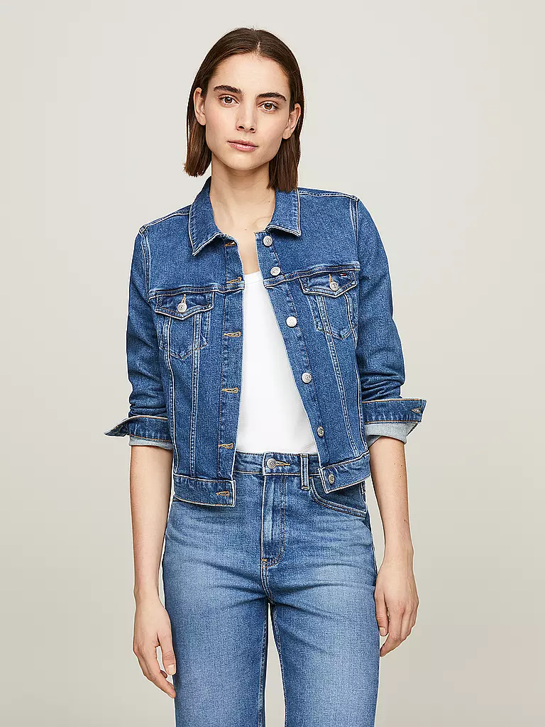 TOMMY HILFIGER | Jeansjacke  | Azul oscuro