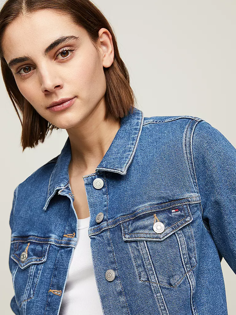 TOMMY HILFIGER | Jeansjacke  | Azul oscuro