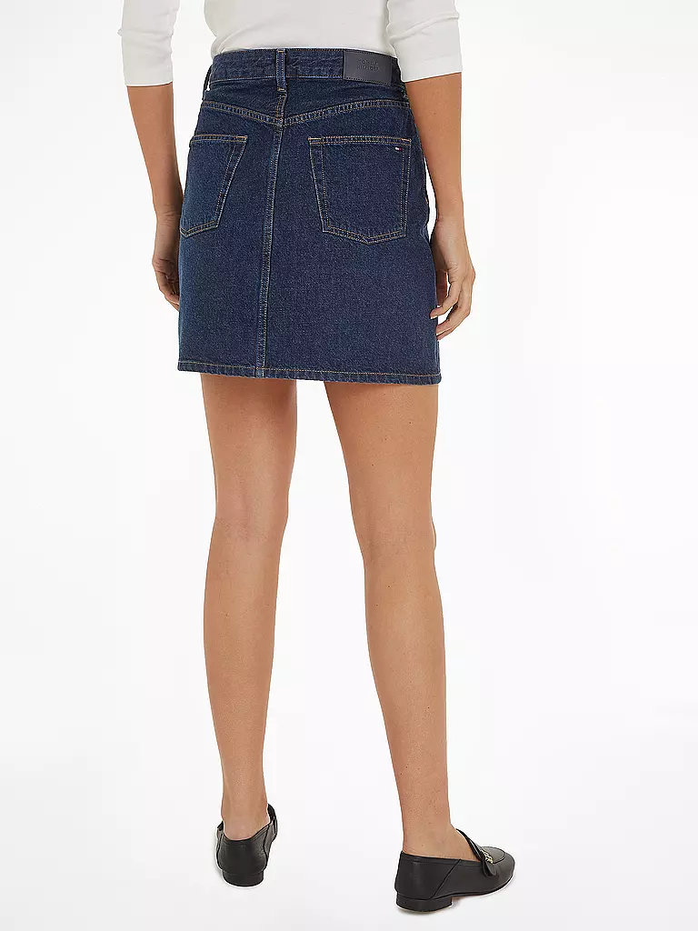TOMMY HILFIGER | Jeansrock  | Azul oscuro