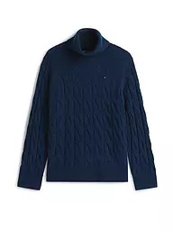 TOMMY HILFIGER | Jersey de cuello alto | Azul oscuro