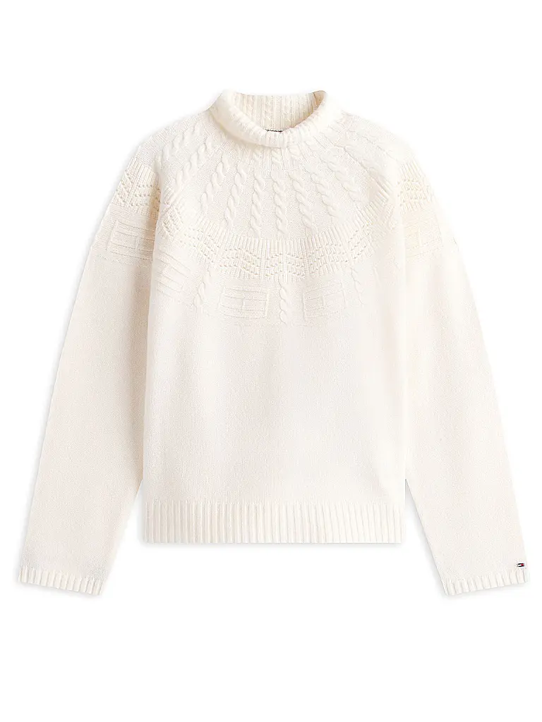TOMMY HILFIGER | Jersey de cuello alto | Beige