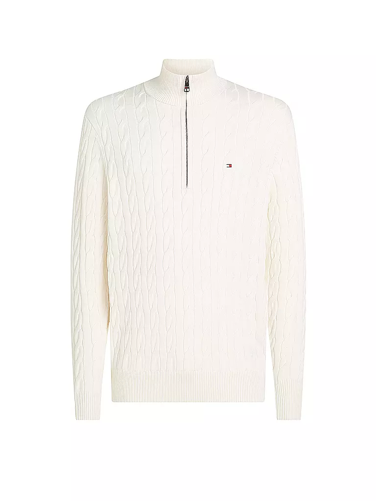 TOMMY HILFIGER | Jersey Troyer | Crema