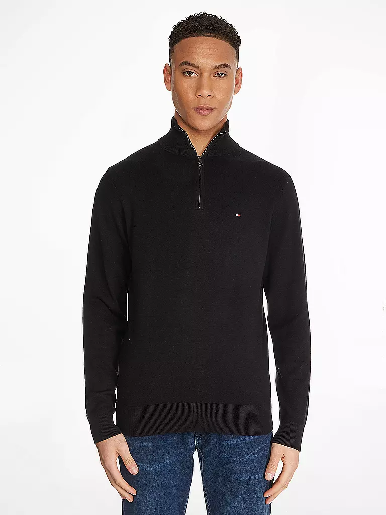 TOMMY HILFIGER | Jersey Troyer | Negro