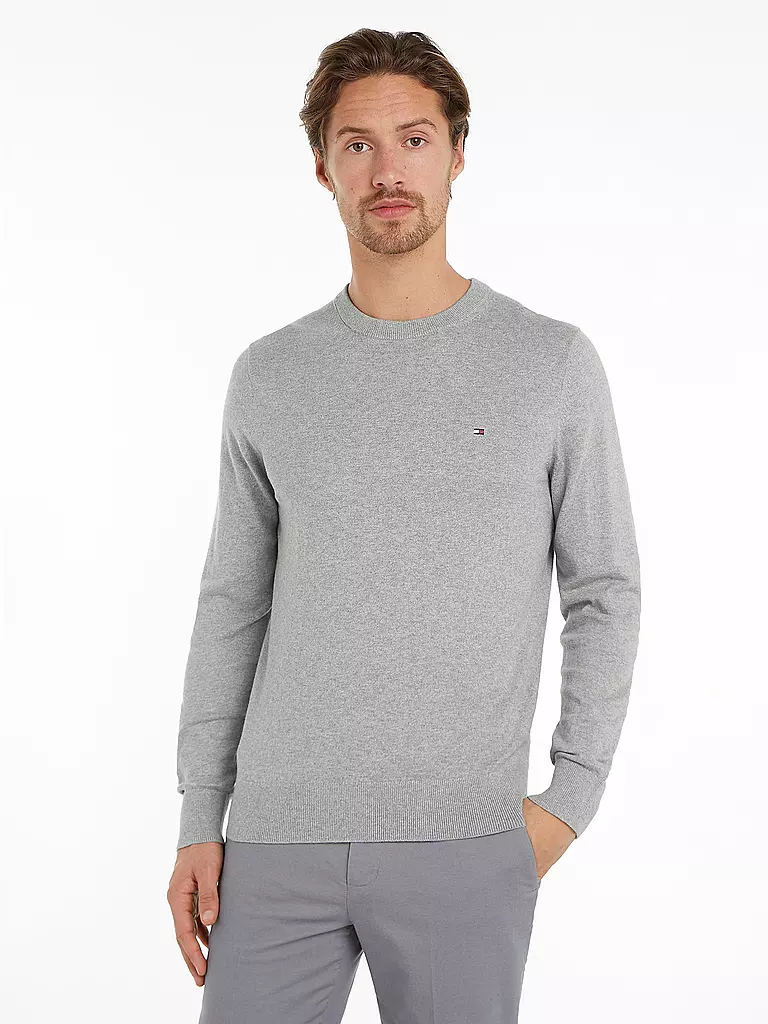 TOMMY HILFIGER | Jersey | hellgrau