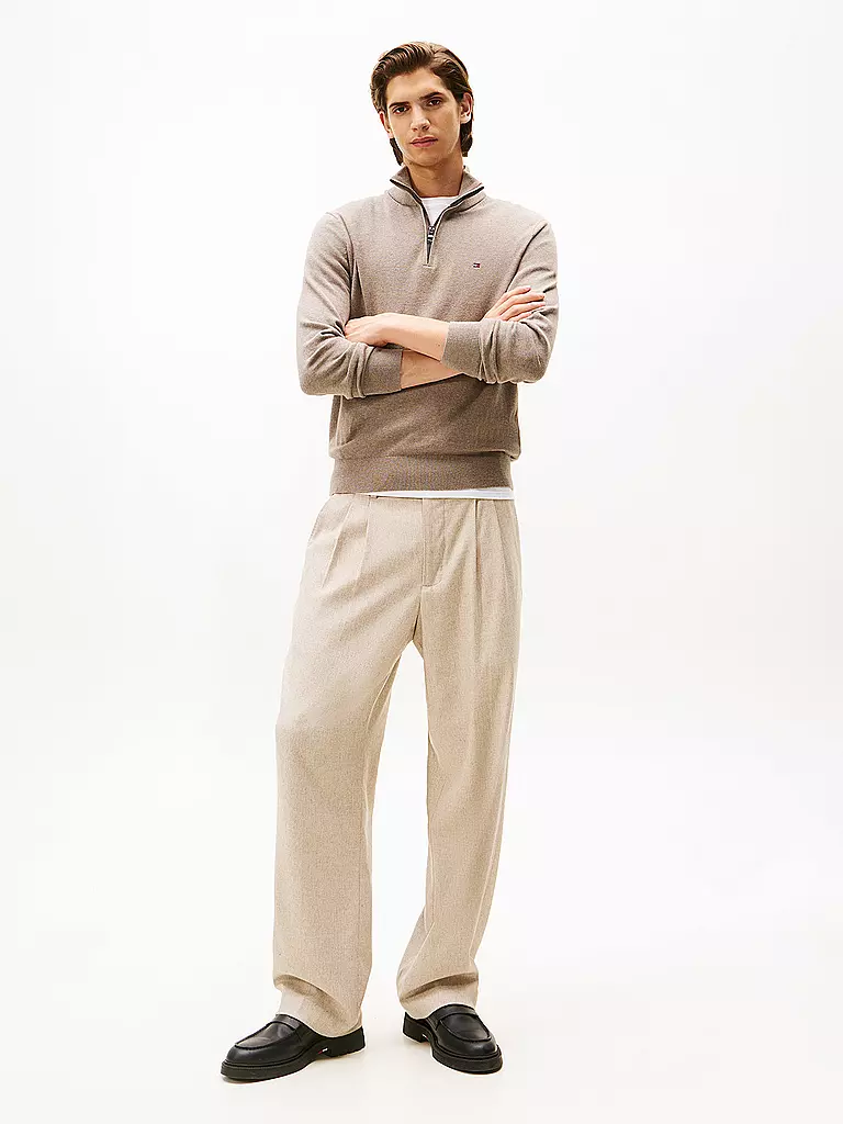 TOMMY HILFIGER | Jersey | braun
