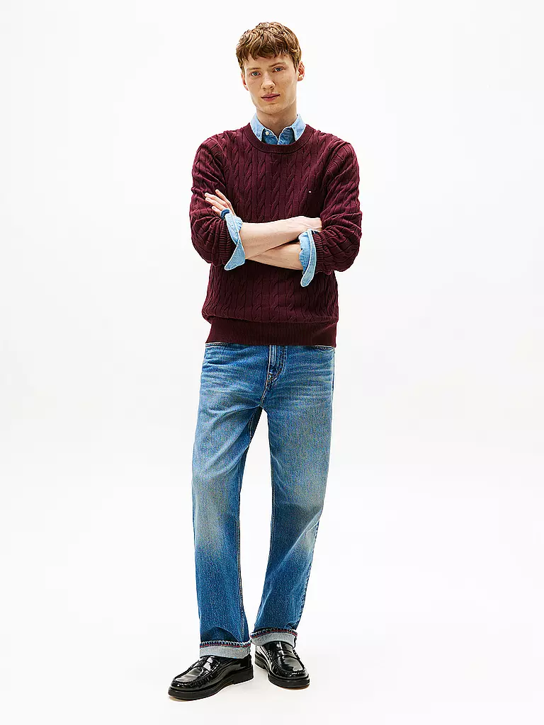 TOMMY HILFIGER | Jersey | Rojo oscuro