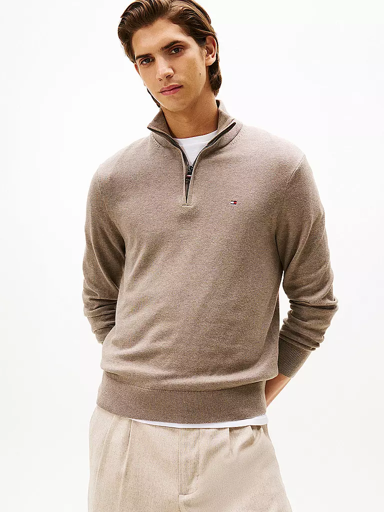 TOMMY HILFIGER | Jersey | braun