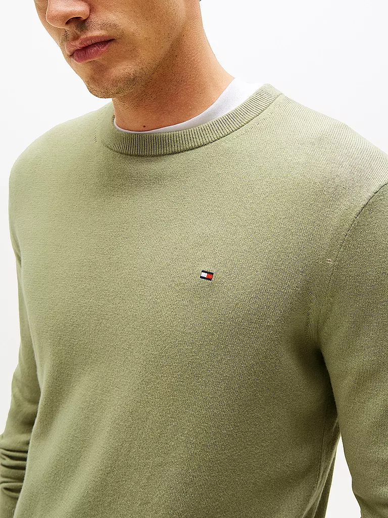 TOMMY HILFIGER | Jersey | hellgrün