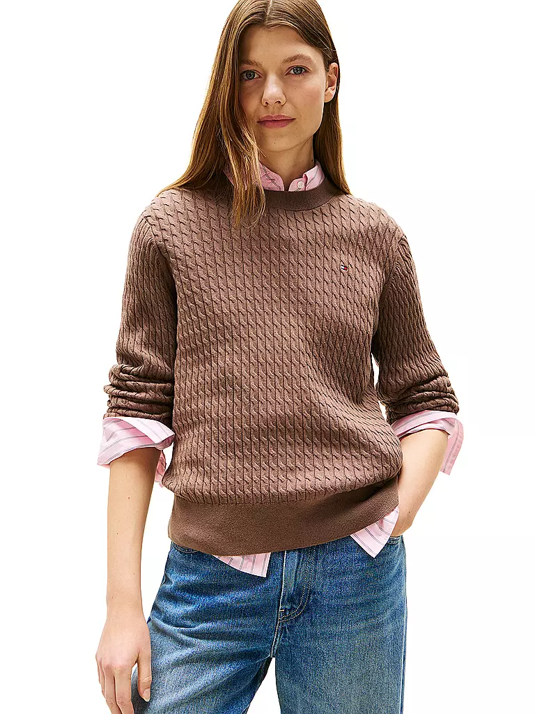 TOMMY HILFIGER | Jersey | Marrón