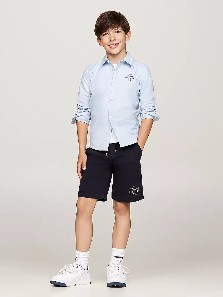 TOMMY HILFIGER | Jungen Hemd  | Azul claro
