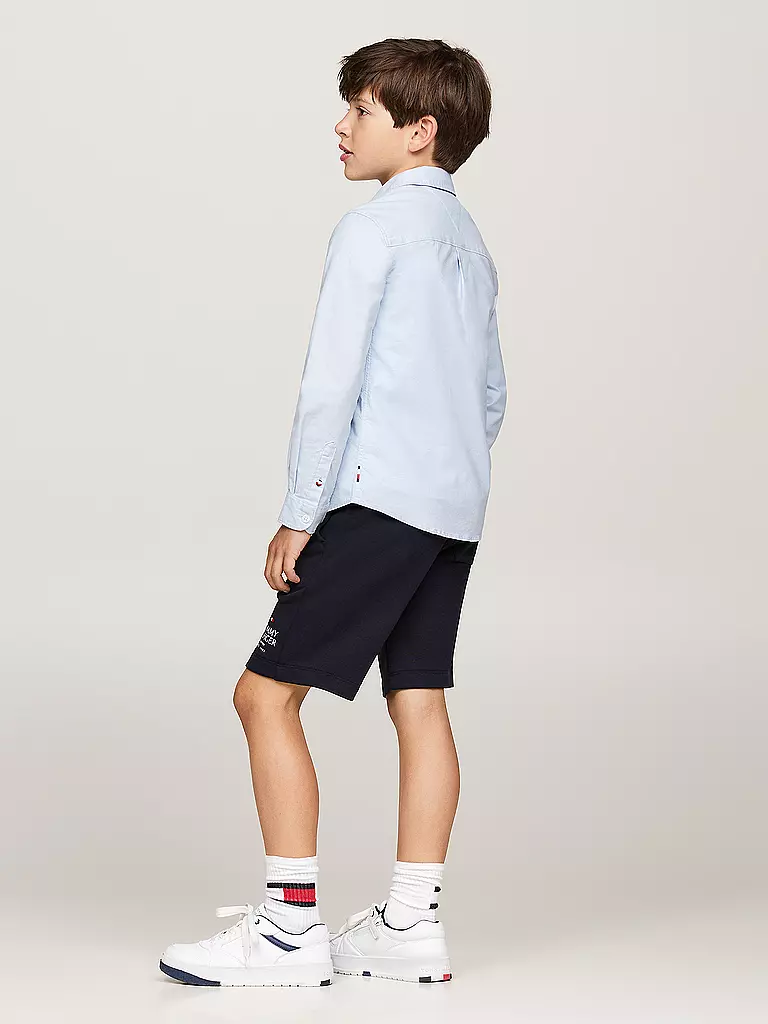 TOMMY HILFIGER | Jungen Hemd  | Azul claro