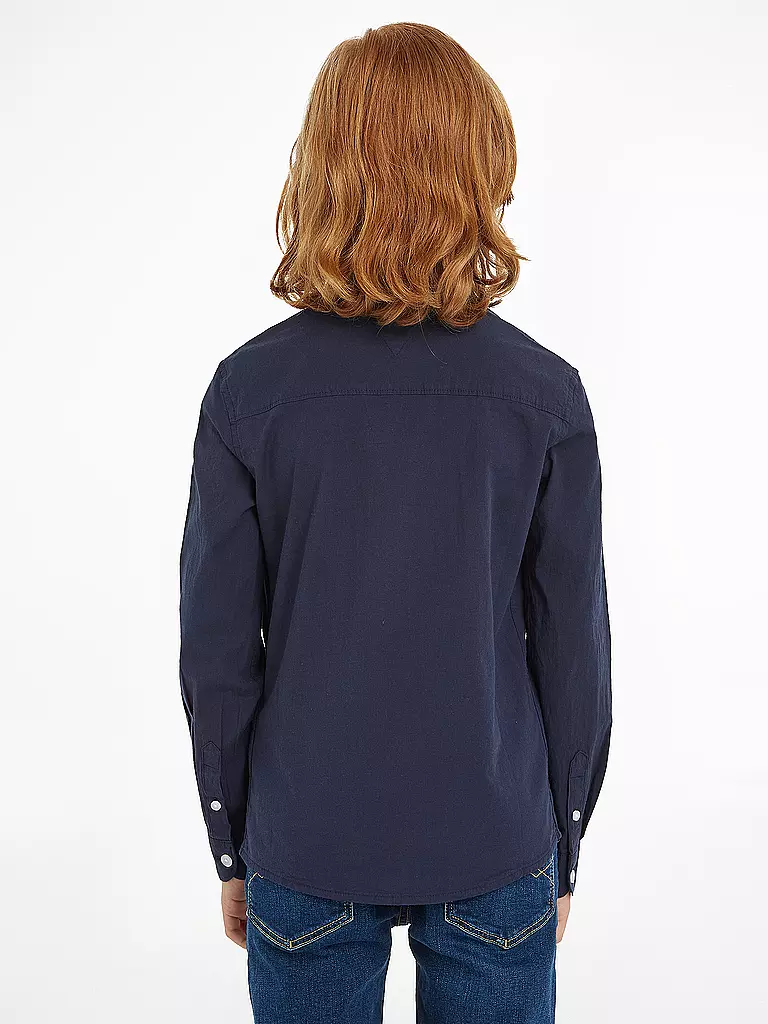 TOMMY HILFIGER | Jungen Hemd Slim Fit | Azul