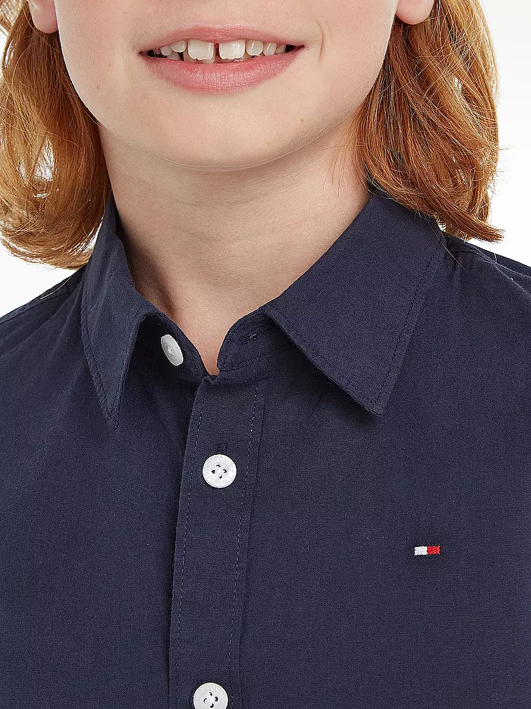 TOMMY HILFIGER | Jungen Hemd Slim Fit | Azul