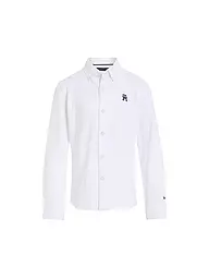 TOMMY HILFIGER | Jungen Hemd | Blanco