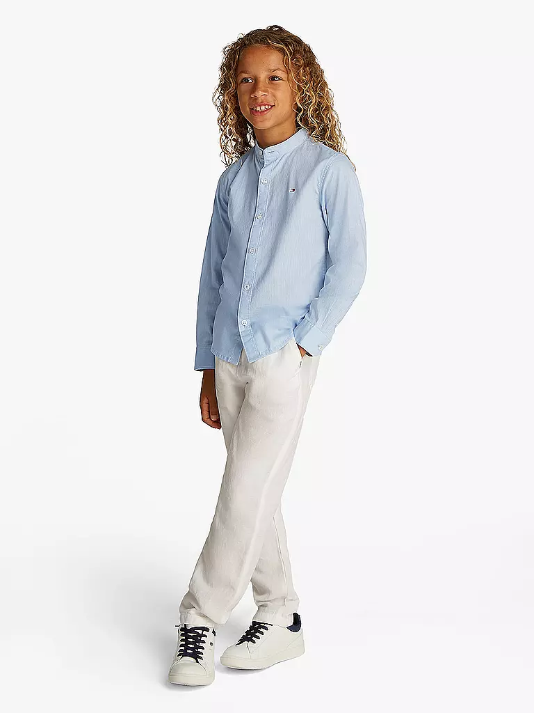 TOMMY HILFIGER | Jungen Hemd | Azul claro