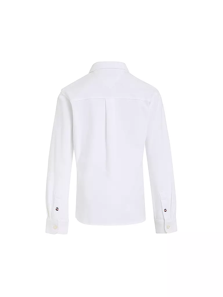 TOMMY HILFIGER | Jungen Hemd | Blanco