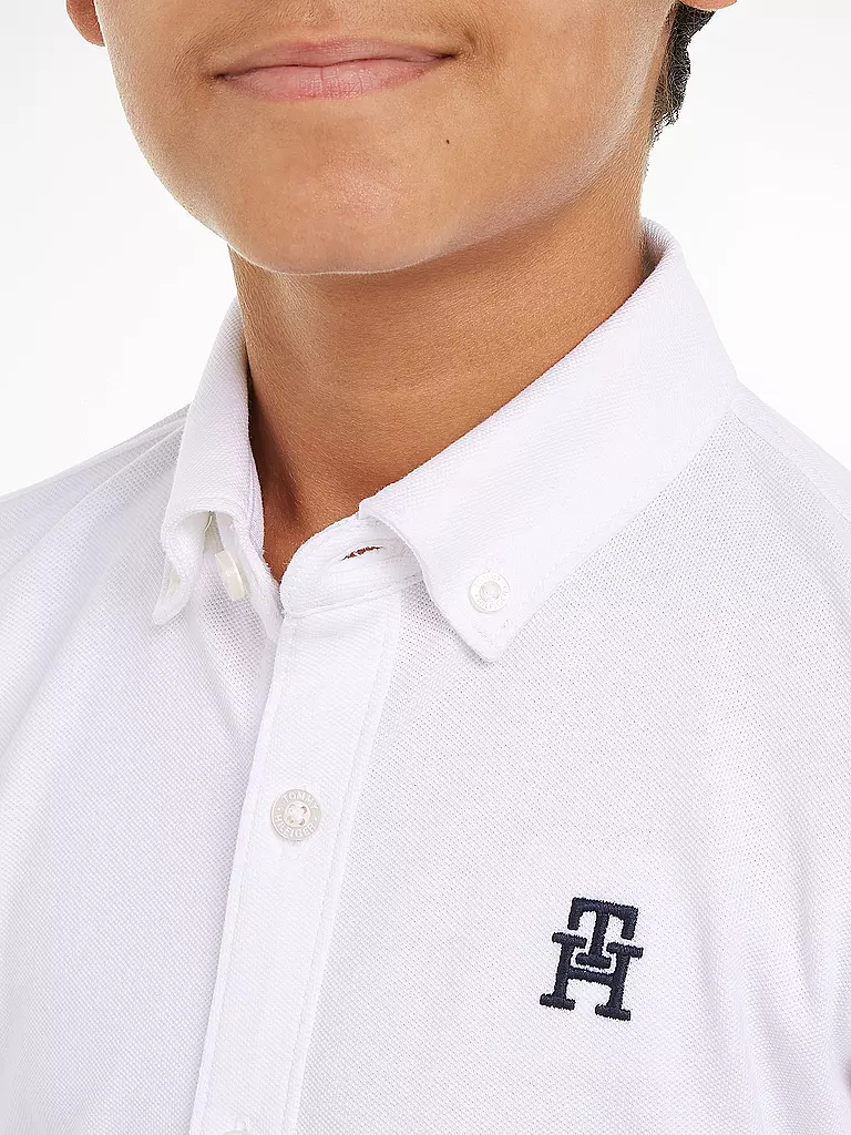 TOMMY HILFIGER | Jungen Hemd | Blanco