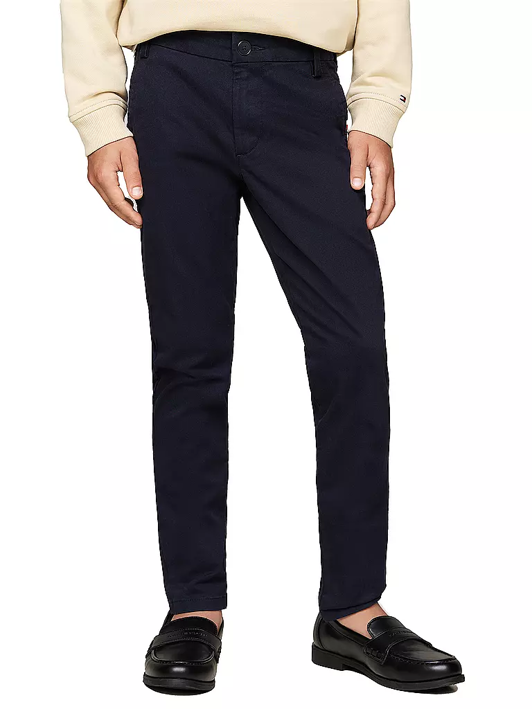 TOMMY HILFIGER | Jungen Hose | Azul oscuro
