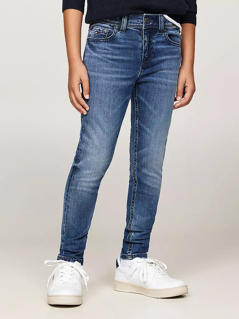 TOMMY HILFIGER | Jungen Jeans Slim Fit  | Azul
