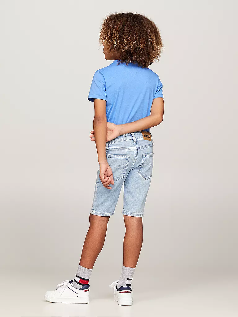 TOMMY HILFIGER | Jungen Jeansshorts  | Azul claro