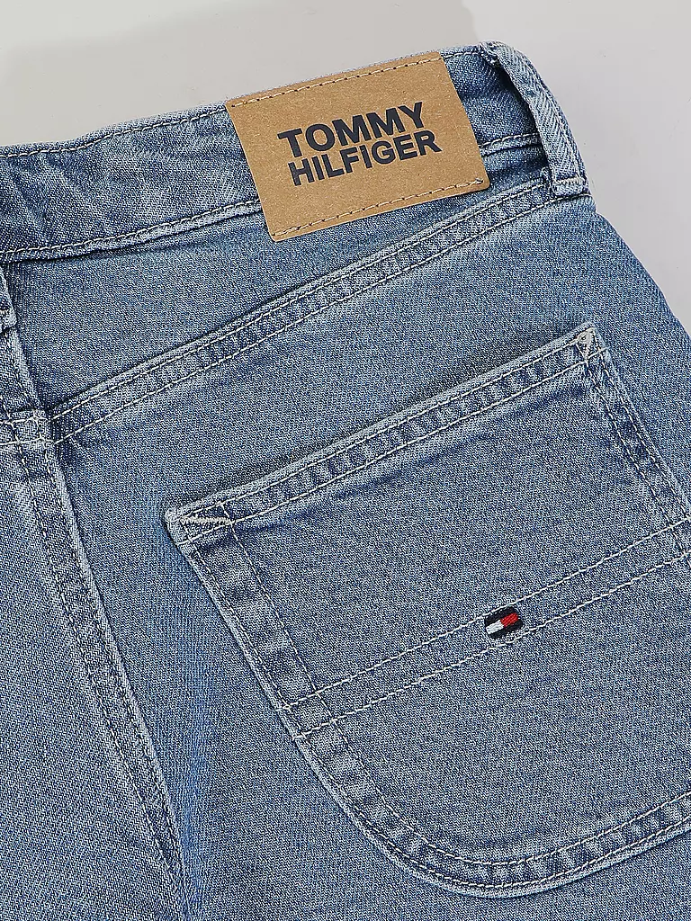 TOMMY HILFIGER | Jungen Jeansshorts Straight Fit | Azul