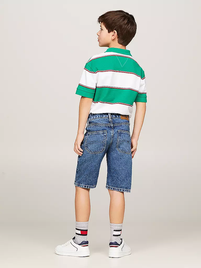 TOMMY HILFIGER | Jungen Jeansshorts Straight Fit | Azul