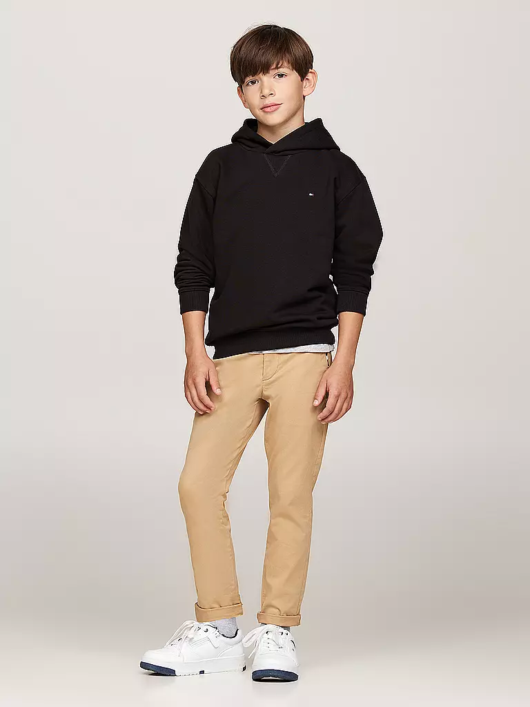 TOMMY HILFIGER | Jungen Kapuzensweater - Hoodie  | Negro