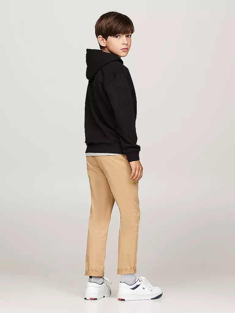 TOMMY HILFIGER | Jungen Kapuzensweater - Hoodie  | Negro