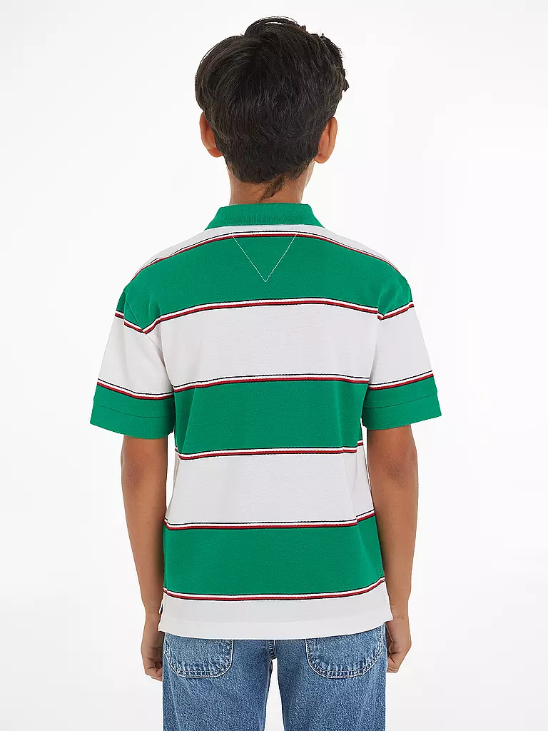 TOMMY HILFIGER | Jungen Poloshirt | Verde