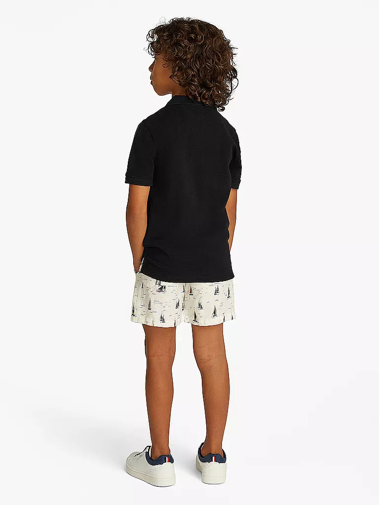 TOMMY HILFIGER | Jungen Poloshirt | Negro