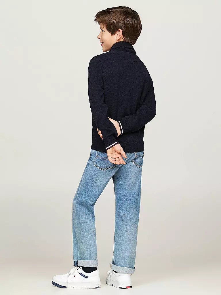 TOMMY HILFIGER | Jungen Pullover | Azul oscuro