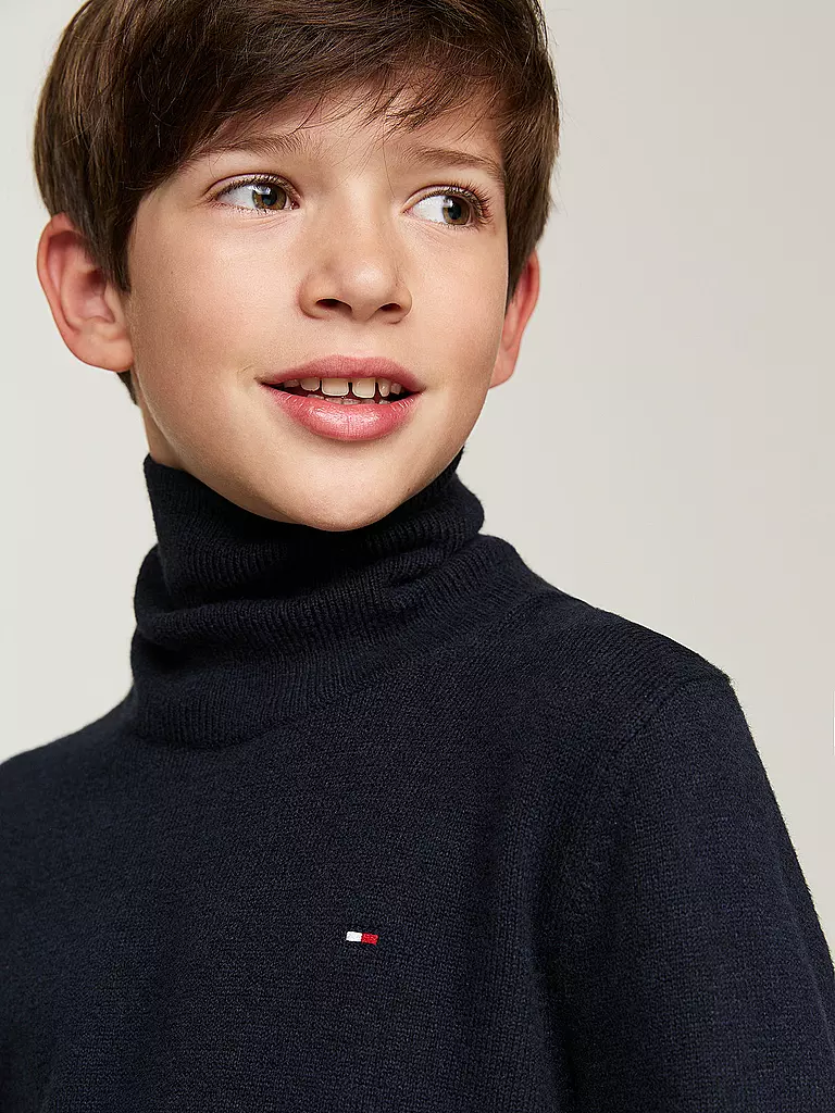 TOMMY HILFIGER | Jungen Pullover | Azul oscuro