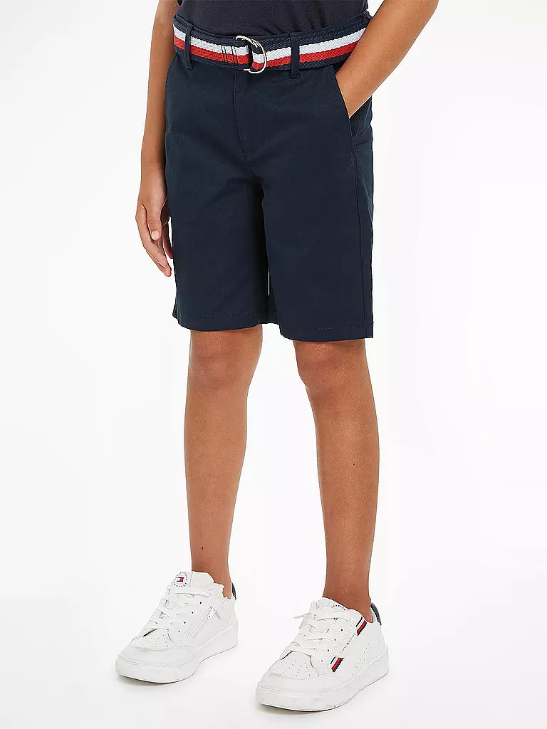 TOMMY HILFIGER | Jungen Shorts  | Azul oscuro