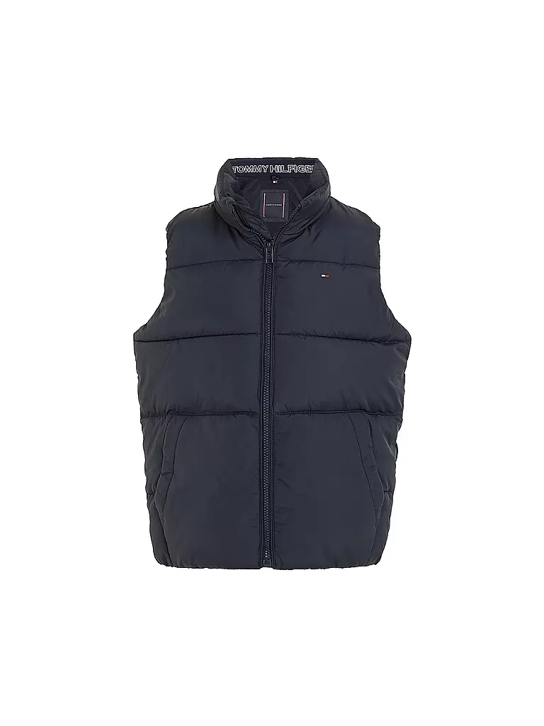TOMMY HILFIGER | Jungen Steppgilet | Azul oscuro